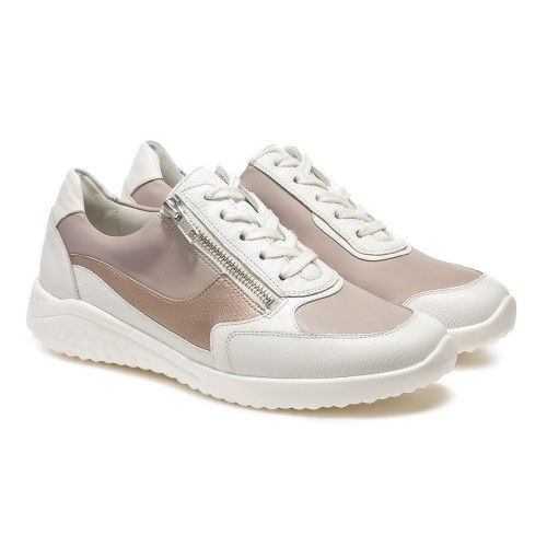 Кроссовки женские Kyle (Solicare Soft), Solidus, белый, бежевый, золотистый фото 11