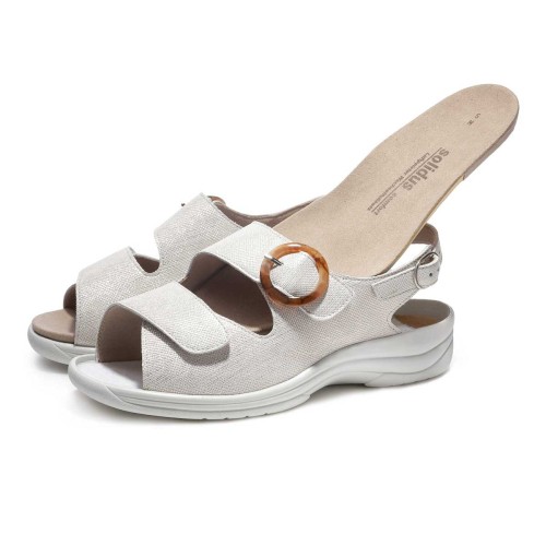 Женские сандалии Solidus, Moni, белый фото 8