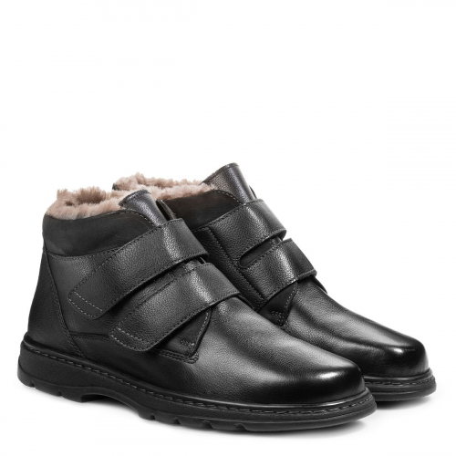 Мужские зимние ботинки Solidus Natura Man Stiefel черные фото 7