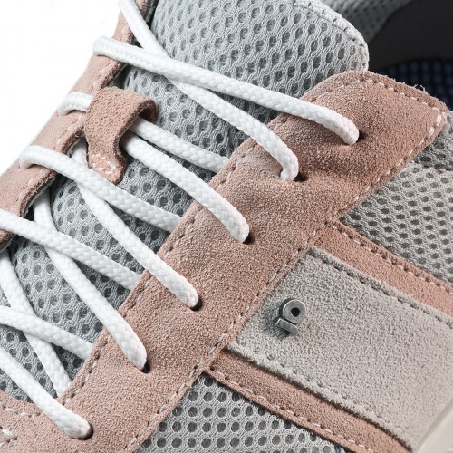 Женские кроссовки Sneaker 21, Jomos, серые с пудрово-розовым фото 4
