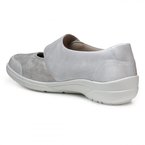 Женские туфли Мэри Джейн Maike, Solidus (линия Solicare Soft), серебристо-серые фото 7