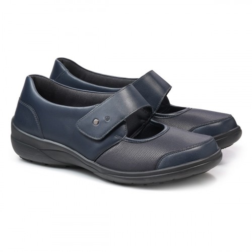 Женские туфли Мэри Джейн  Maike (линия Solicare Soft), Solidus, синие фото 6