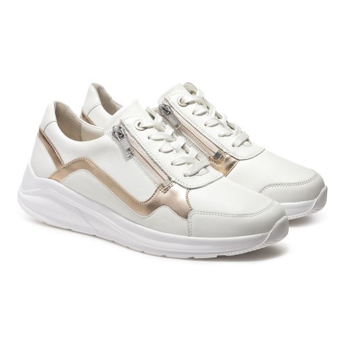 Женские кроссовки Kitty, линия Solicare Soft, Solidus, белый, золотистый фото 11