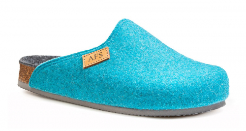 Домашняя обувь женская AFS Mattsee голубая