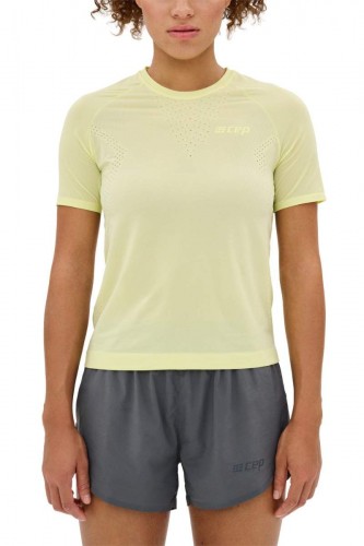 Женская ультралегкая футболка с коротким рукавом CEP для бега