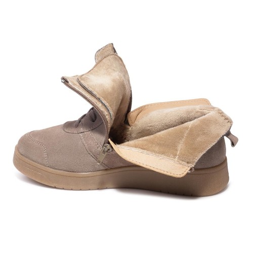 Женские демисезонные ботинки Ziller, Frankenschuhe, песочный фото 11