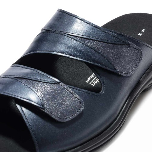 Сабо женские Solidus, Moni, синий фото 10