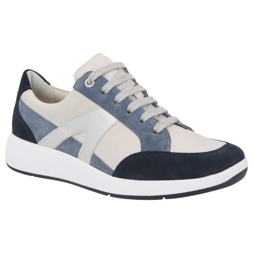 Кроссовки женские Kalea, Solidus, синий, молочный, голубой