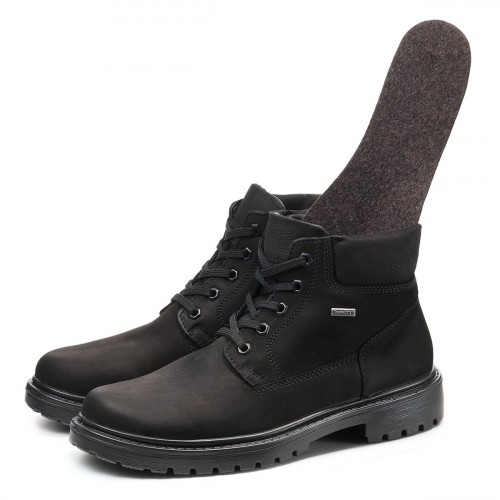 Мужские ботинки на шнуровке Alpina, Jomos, черные фото 8