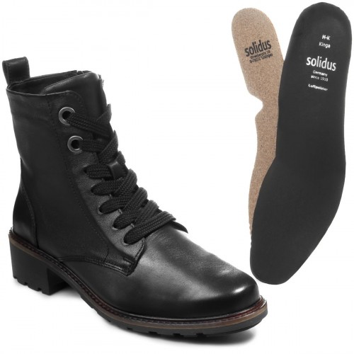 Женские ботинки Kinga Stiefel Solidus, черные фото 10