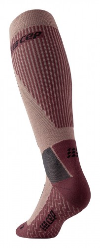 Женские компрессионные гольфы CEP TOURING с шерстью мериноса для катания на лыжах фото 2