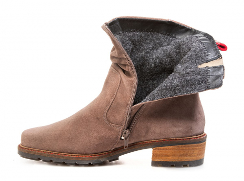 Полусапоги женские демисезонные Solidus Kinga Stiefel серые фото 7