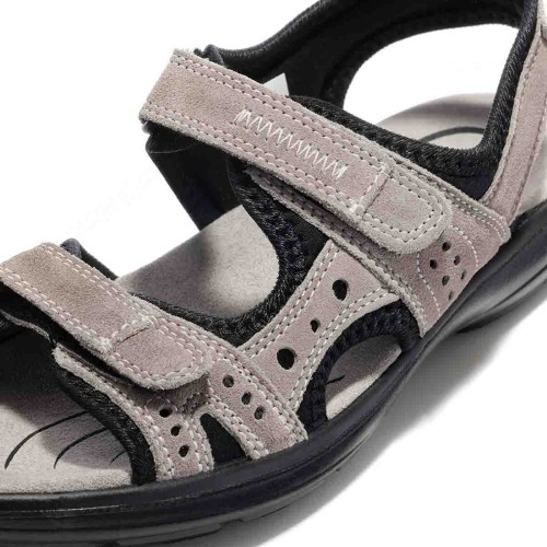 Женские сандалии Riva, Jomos, серо-коричневый фото 8