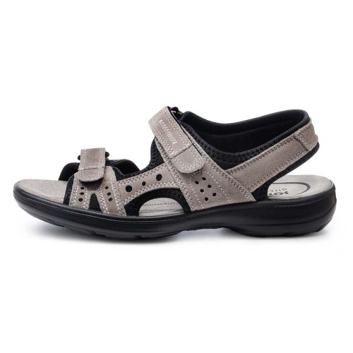 Женские сандалии Riva, Jomos, серо-коричневый фото 6