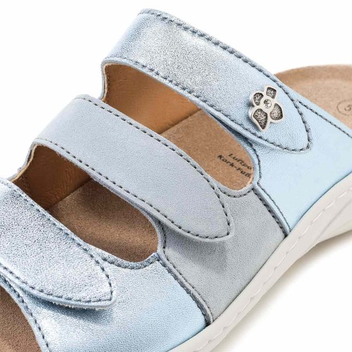 Женские сабо Wellness Special, Solidus, голубой фото 7