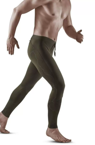 Тайтсы светоотражающие для бега, CEP, мужские