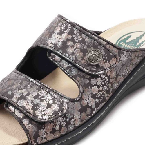 Женские сабо Eder, Frankenschuhe, графитовый фото 8