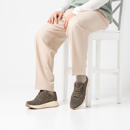 Кроссовки мужские Ken, Solidus, хаки фото 4