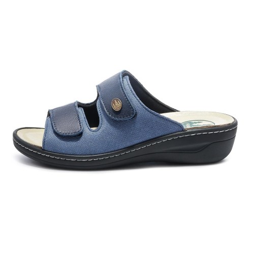 Женские сабо Eder, Frankenschuhe, синий фото 4