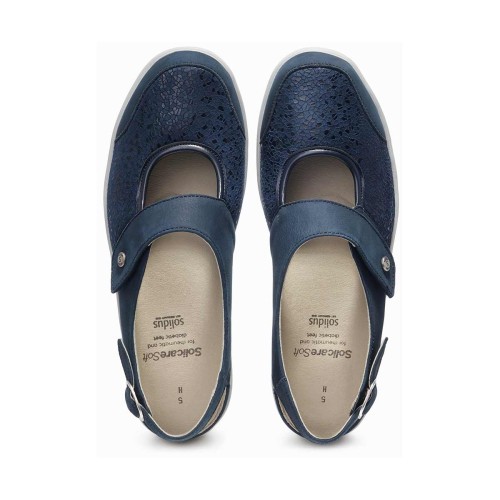 Женские туфли Heaven, линия Solicare Soft, Solidus, синий фото 6