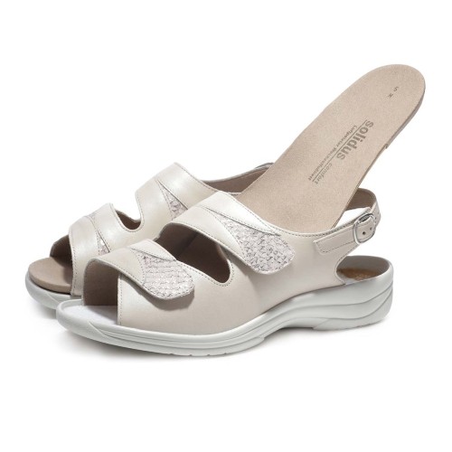 Женские сандалии Solidus, Moni, молочный фото 8
