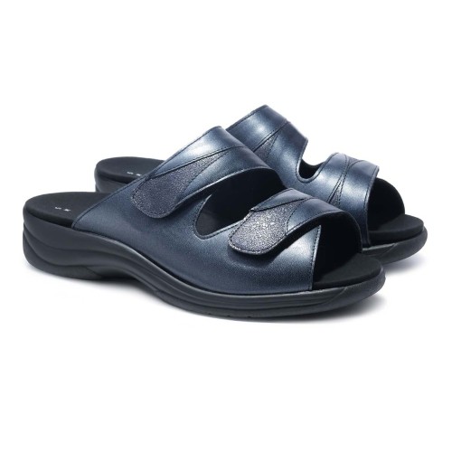 Сабо женские Solidus, Moni, синий фото 11