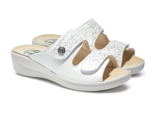 Женские сабо Eder, Frankenschuhe, белый фото 2