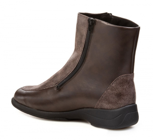 Полусапоги женские зимние Solidus Mary Stiefel коричневые фото 2