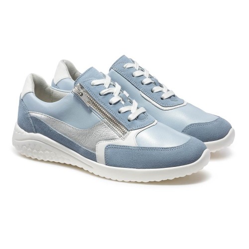 Женские кроссовки Kyle (линия Solicare Soft), Solidus, голубой, белый, серебристый фото 11