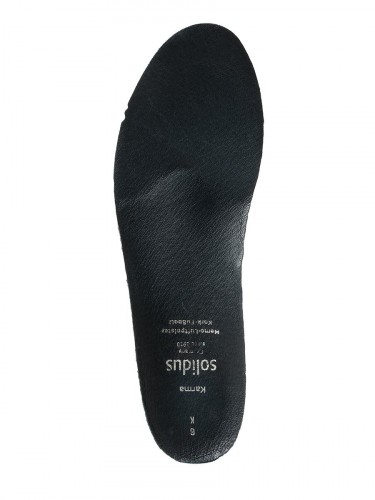 Женские кроссовки Karma, Solidus, черный + серебристый металлик фото 9