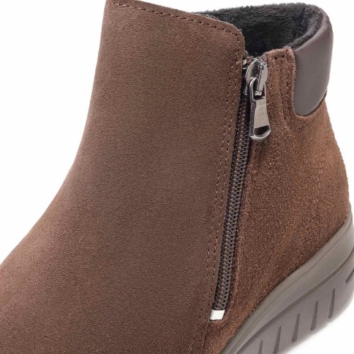 Женские демисезонные ботинки Rechen, Frankenschuhe, коричневый фото 7