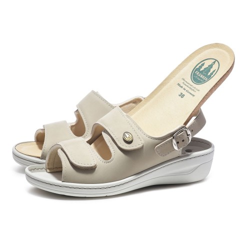 Сандалии женские Elde, Frankenschuhe, бежевый фото 7