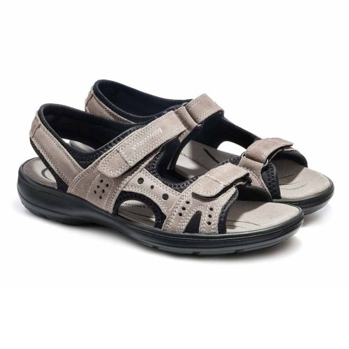 Женские сандалии Riva, Jomos, серо-коричневый фото 9