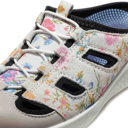 Женские сабо Allegra 2020 D, Jomos, серый, мультиколор цветочный принт фото 10