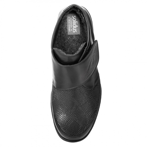 Женские высокие ботинки Solidus Hedda Stiefel (Solicare Soft) черные фото 5