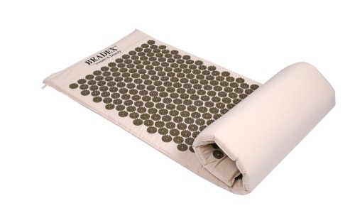 Коврик-сумка акупунктурный Нирвана, бежевый