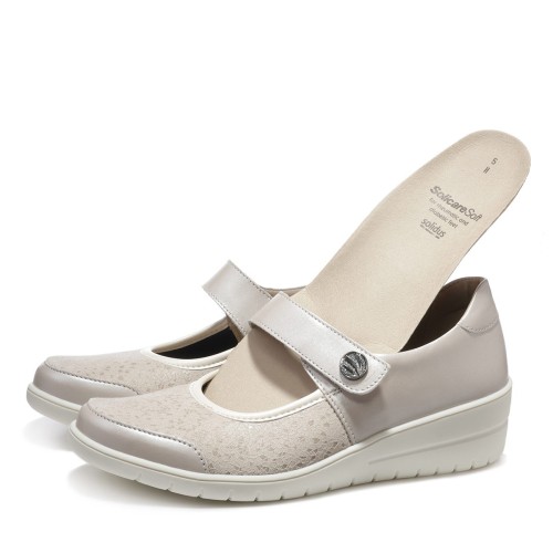 Женские туфли Helia, линия Solicare Soft, Solidus, бежевый фото 6