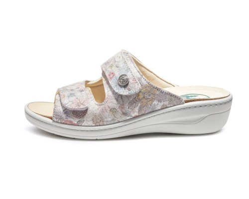 Женские сабо Eder, Frankenschuhe, мультиколор, цветочный принт фото 3