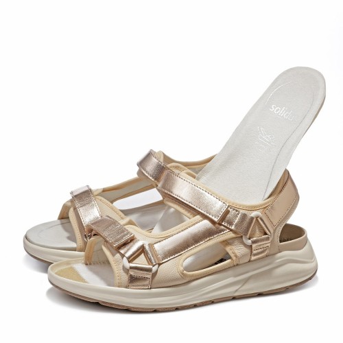 Женские сандалии Hetty, Solidus, бежевый, золотистый фото 6