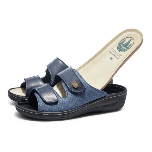 Женские сабо Eder, Frankenschuhe, синий фото 6