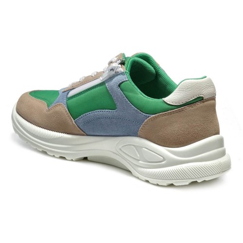 Демисезонные женские кроссовки D-Jomotion, Jomos, бежевый, зеленый, голубой фото 3