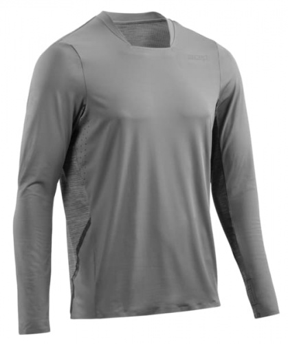 Мужская футболка CEP для бега с длинным рукавом