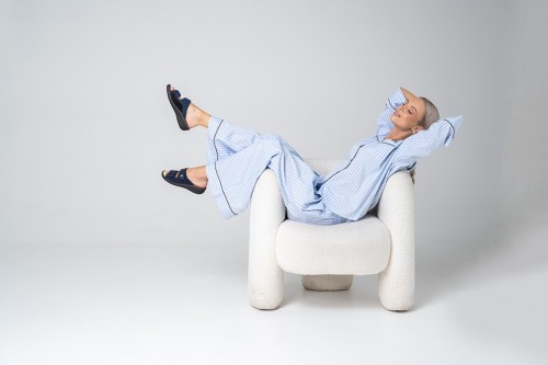 Сабо женские Eder, Frankenschuhe, синий фото 4