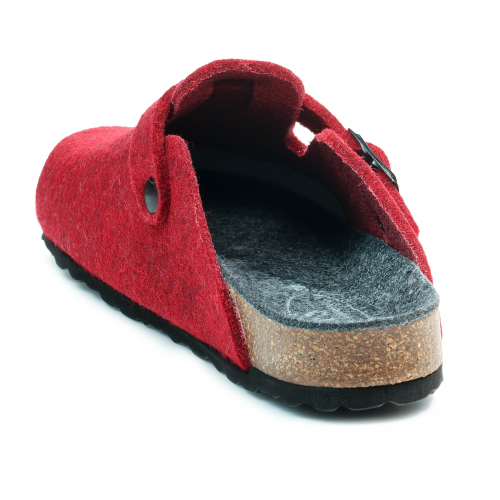 Домашняя обувь женская AFS Aigen бордовая фото 6