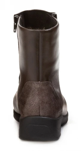 Полусапоги женские зимние Solidus Mary Stiefel коричневые фото 3