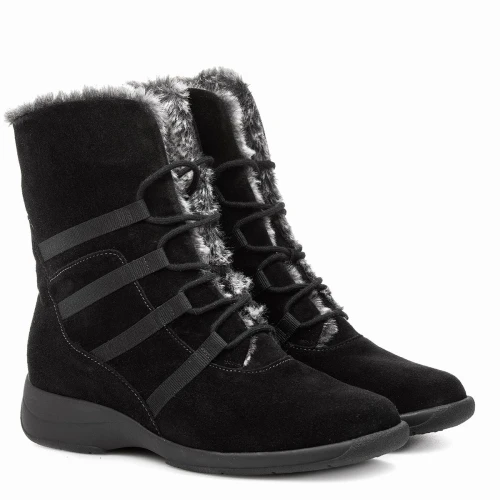 Женские зимние полусапоги Solidus Mary Stiefel черные | Заказать за ...