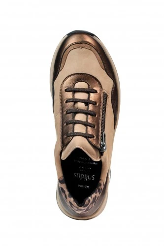Cool leather debossed sneaker fw0fw04028 shop