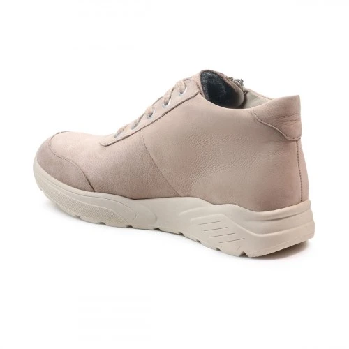 Женские высокие кроссовки Kea Stiefel, Solidus, сливочный крем фото 2