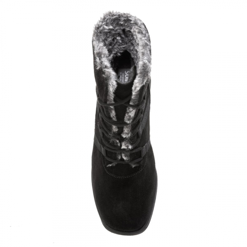 Женские зимние полусапоги Solidus Mary Stiefel черные фото 5